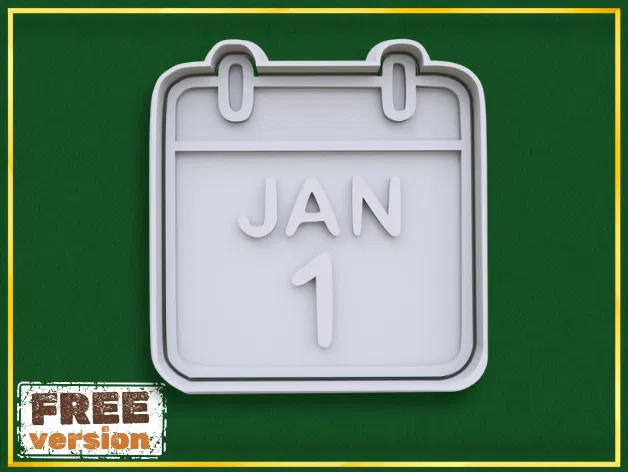 Dụng Cụ Cắt Bánh Quy Hình Tượng Thịnh Vượng - Image 1