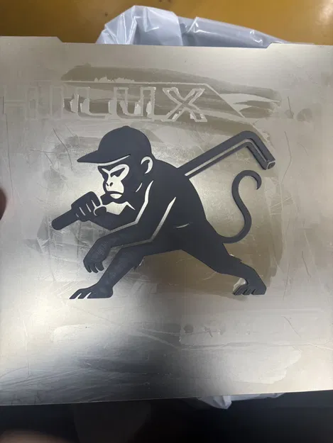 Sticker Khỉ Làm Việc Chăm Chỉ - Image 1