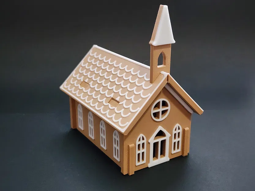 Kit Card Nhà Thờ Giáng Sinh Bánh Gừng - Image 4