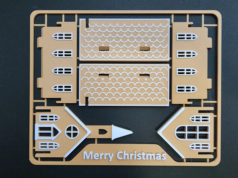 Kit Card Nhà Thờ Giáng Sinh Bánh Gừng - Image 5