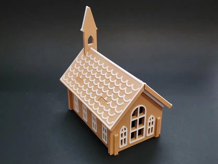 Kit Card Nhà Thờ Giáng Sinh Bánh Gừng - Image 6