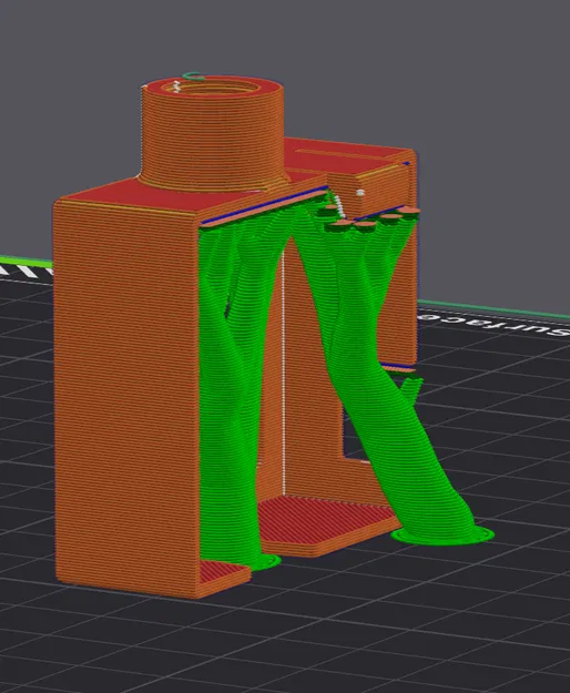 Bản Remix - Thêm Ren M6 - Adapter Ống PTFE Cho Cảm Biến Filament Elegoo Centauri Carbon (Có Kẹp) - Image 1