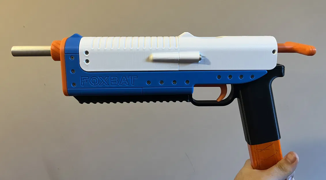 Foxbat - Súng lục Handcannon Tích hợp Băng đạn (Súng Nerf In 3D) - Image 2
