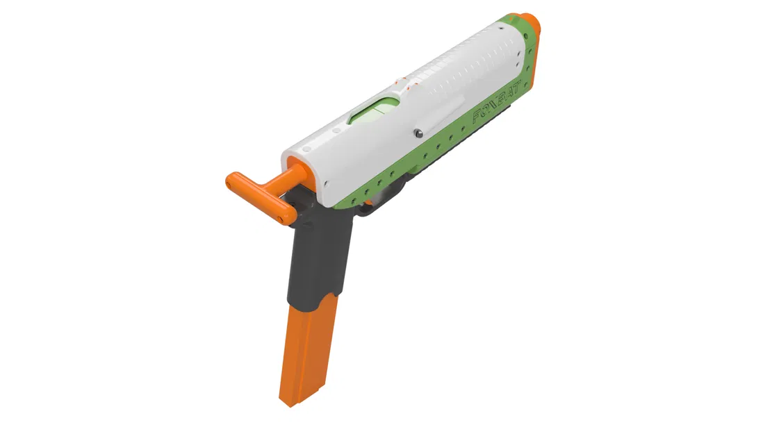 Foxbat - Súng lục Handcannon Tích hợp Băng đạn (Súng Nerf In 3D) - Image 14