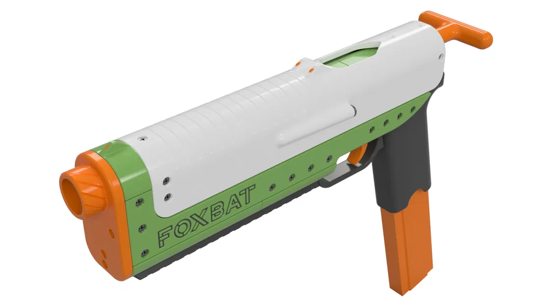 Foxbat - Súng lục Handcannon Tích hợp Băng đạn (Súng Nerf In 3D) - Image 15