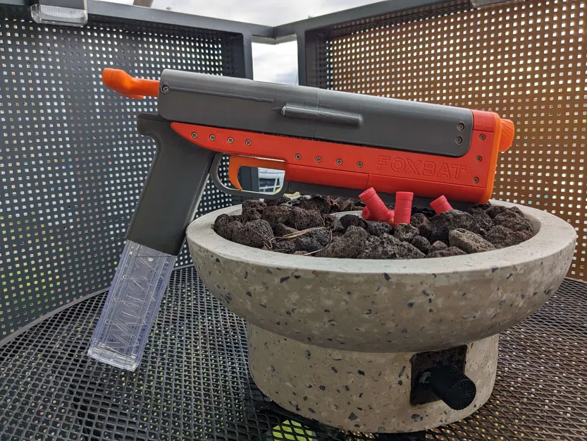 Foxbat - Súng lục Handcannon Tích hợp Băng đạn (Súng Nerf In 3D) - Image 21