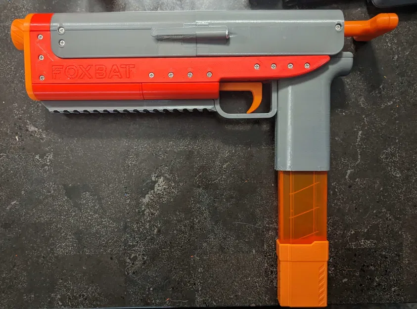 Foxbat - Súng lục Handcannon Tích hợp Băng đạn (Súng Nerf In 3D) - Image 22
