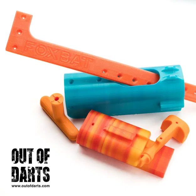 Foxbat - Súng lục Handcannon Tích hợp Băng đạn (Súng Nerf In 3D) - Image 24