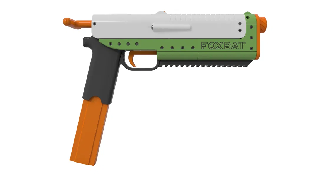 Foxbat - Súng lục Handcannon Tích hợp Băng đạn (Súng Nerf In 3D) - Image 34