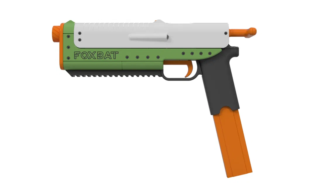 Foxbat - Súng lục Handcannon Tích hợp Băng đạn (Súng Nerf In 3D) - Image 35