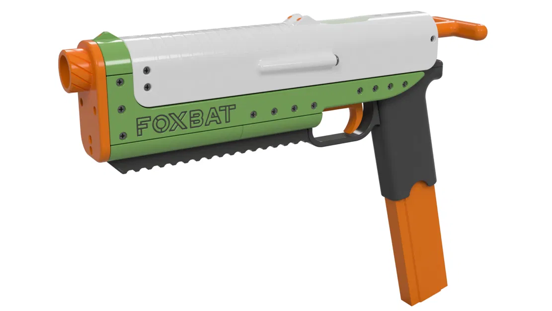 Foxbat - Súng lục Handcannon Tích hợp Băng đạn (Súng Nerf In 3D) - Image 37
