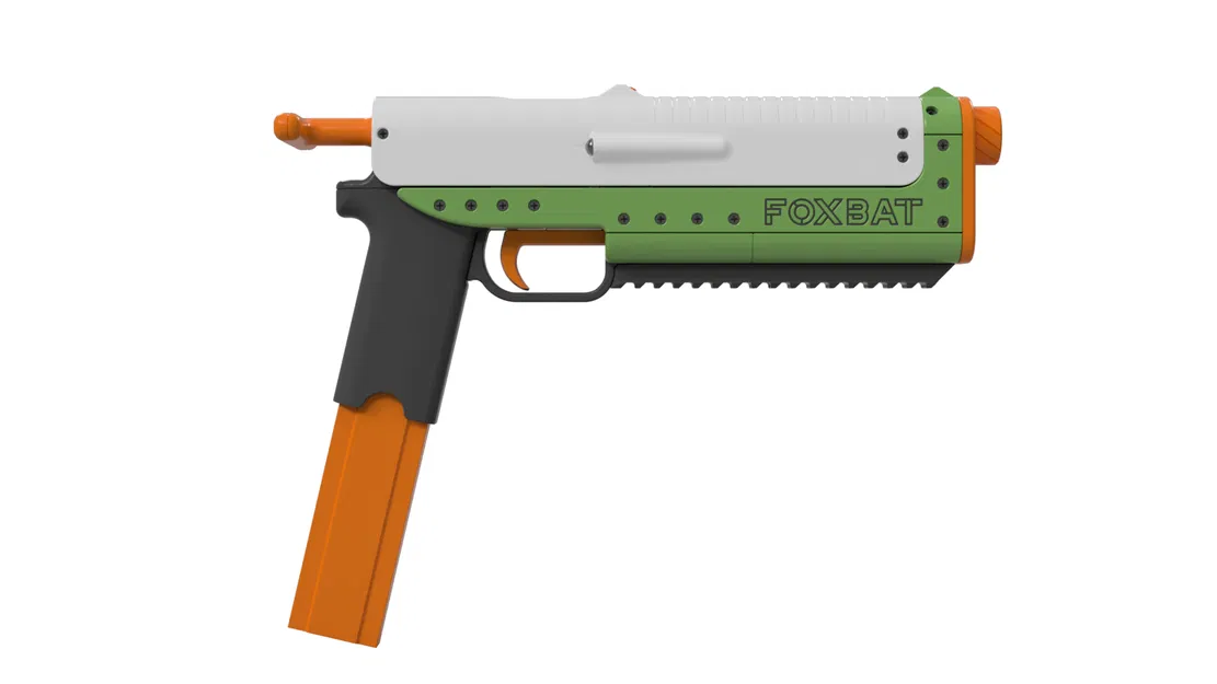 Foxbat - Súng lục Handcannon Tích hợp Băng đạn (Súng Nerf In 3D) - Image 38
