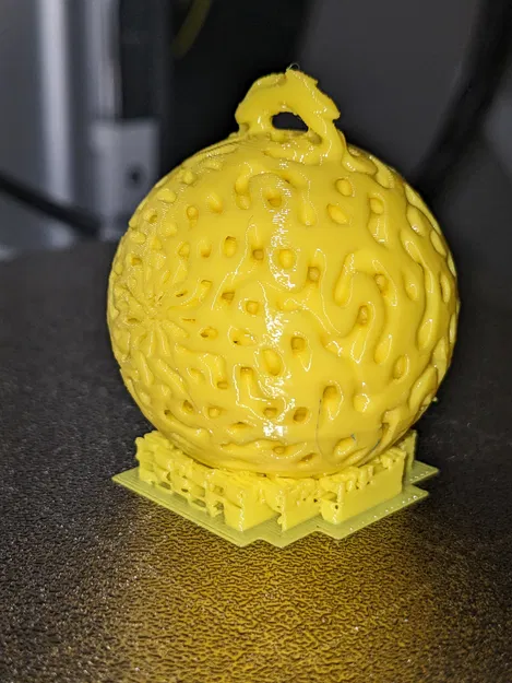 Trang Trí Giáng Sinh Hình Tròn Gyroid - Loại 2 - Image 2