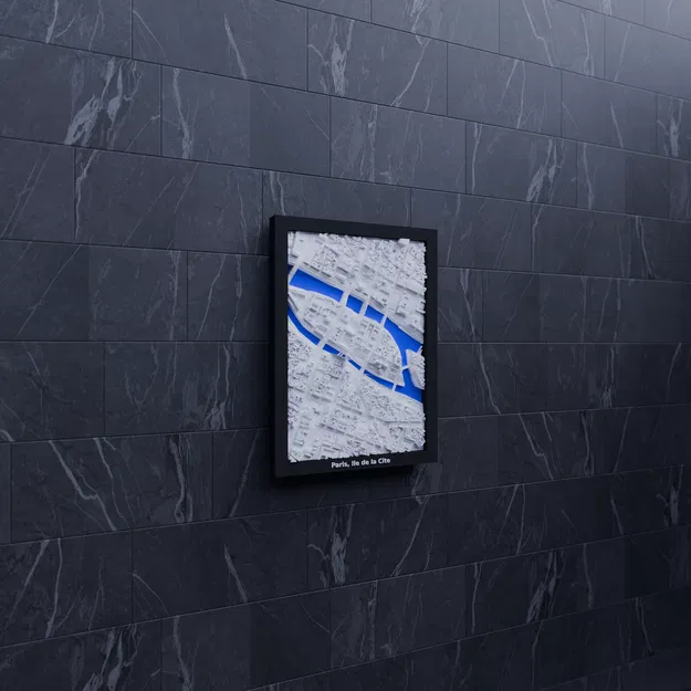 Paris, Ile de la Cite, Pháp - Mô hình 3D - Image 6