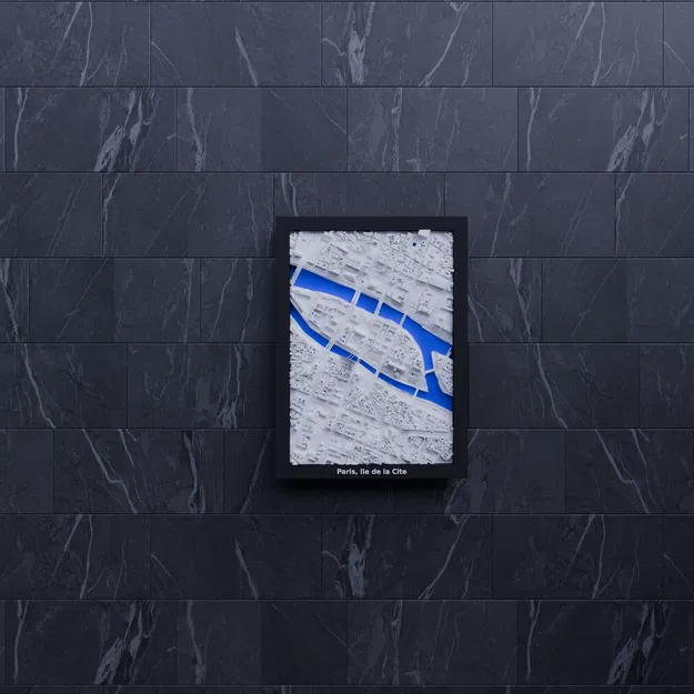 Paris, Ile de la Cite, Pháp - Mô hình 3D - Image 7