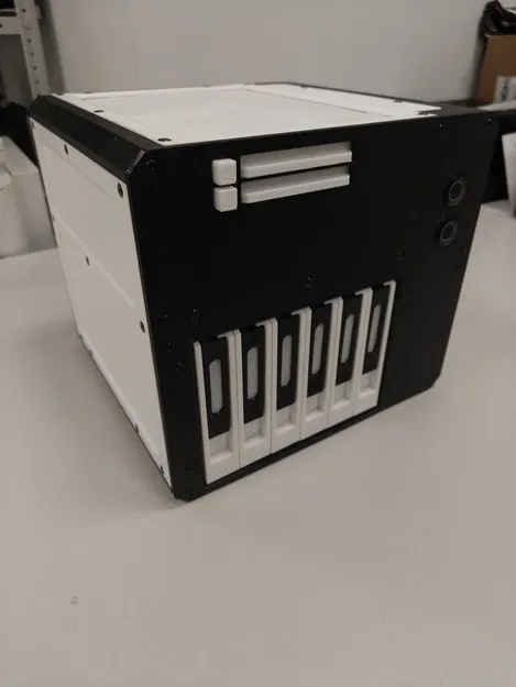 Case MiniITX PC NAS cho 8 ổ cứng (6*3.5" + 2*2.5") - Image 2