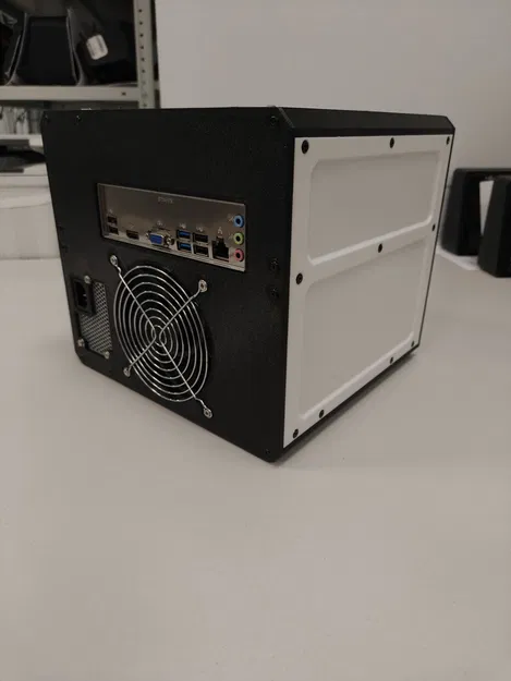 Case MiniITX PC NAS cho 8 ổ cứng (6*3.5" + 2*2.5") - Image 6