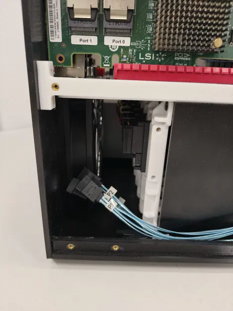 Case MiniITX PC NAS cho 8 ổ cứng (6*3.5" + 2*2.5") - Image 10