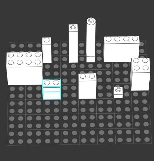 Mô Hình Gạch LEGO Cơ Bản 14716 49311 22886 2453 2454 30144 86996 3245 30145 4388 - Image 1