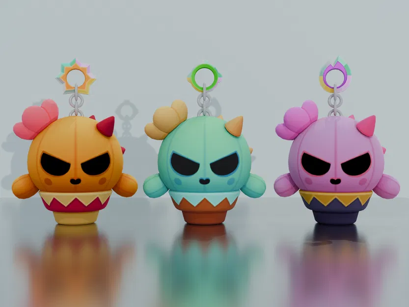 Móc Khóa Spike Buffies - Brawl Stars - Image 1