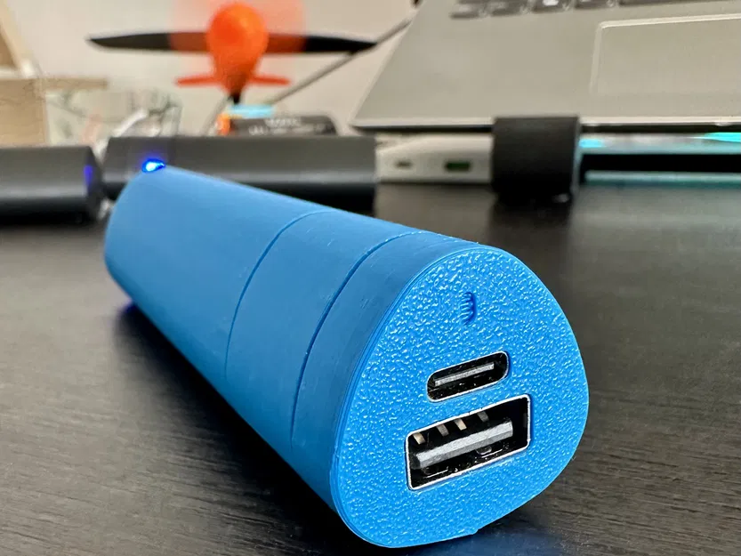 Vỏ Sạc Dự Phòng Cho Module IP5306 USB-C Dùng Pin Lithium 1S 18650 - Image 3