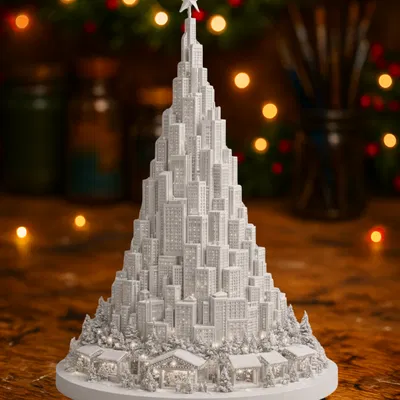 Tượng Cây Thông Noel Thành Phố