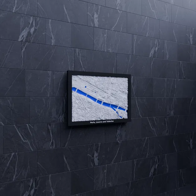 Mô hình thu nhỏ 3D Paris, Louvre và Tuileries - Pháp - Image 6