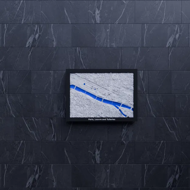 Mô hình thu nhỏ 3D Paris, Louvre và Tuileries - Pháp - Image 7