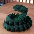 Rắn Khớp Dẻo STL – Mô Hình 3D Flexy In-một-Lần - Thumbnail 4