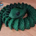 Rắn Khớp Dẻo STL – Mô Hình 3D Flexy In-một-Lần - Thumbnail 10