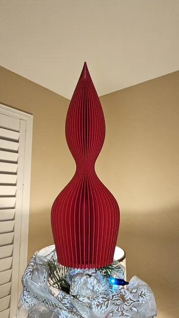 Đỉnh Cây Thông Trang Trí Thẳng - File STEP Kèm Theo - Image 1