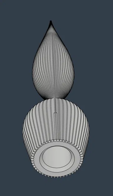 Đỉnh Cây Thông Trang Trí Thẳng - File STEP Kèm Theo - Image 3