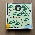 Mặt gạch Lego bản đồ kho báu - Tỷ lệ 10x (1/4) - Thumbnail 2