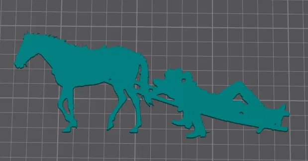 Móc Treo Tường Trinity & Ngựa - Khung 15x20cm - Image 2