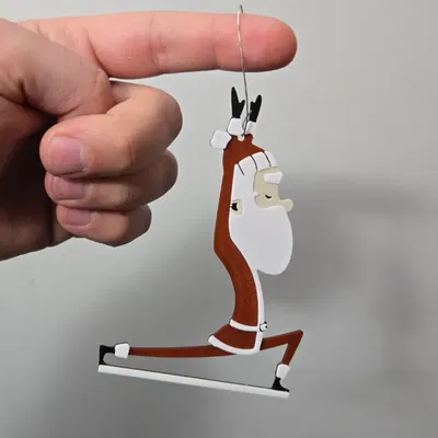 Ông Già Noel Tập Yoga