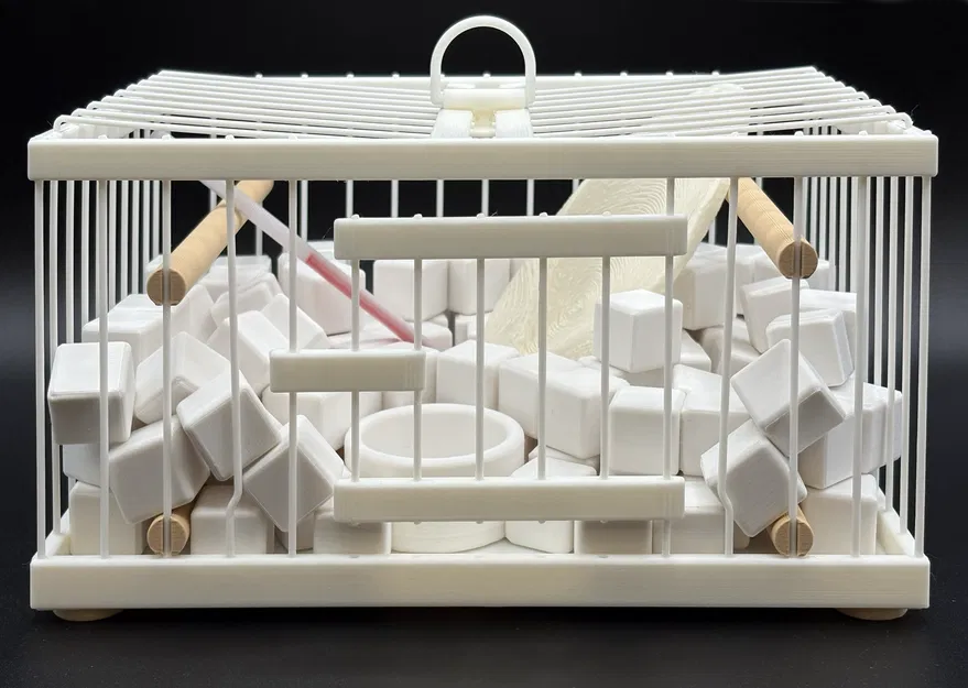 Mô hình 'Why Not Sneeze, Rose Sélavy?' của Marcel Duchamp - Image 1