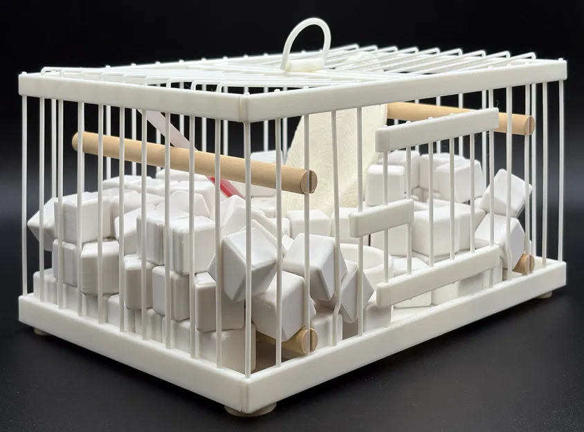 Mô hình 'Why Not Sneeze, Rose Sélavy?' của Marcel Duchamp - Image 2