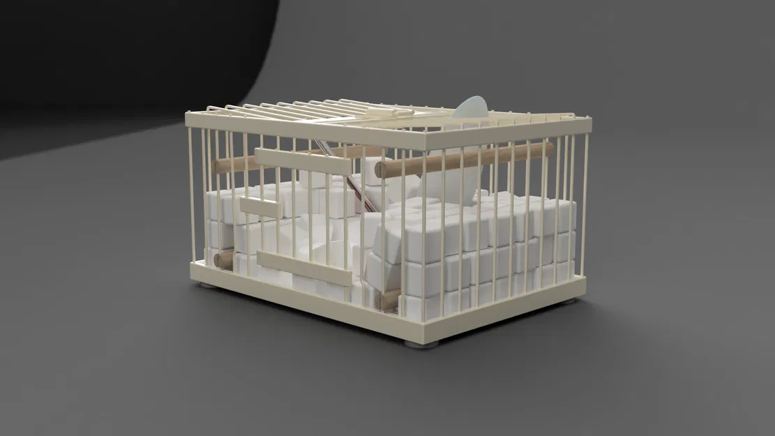 Mô hình 'Why Not Sneeze, Rose Sélavy?' của Marcel Duchamp - Image 5