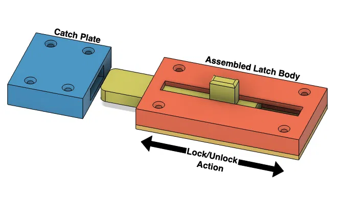 Chốt Cửa Chịu Lực Cao Cấp - Image 3