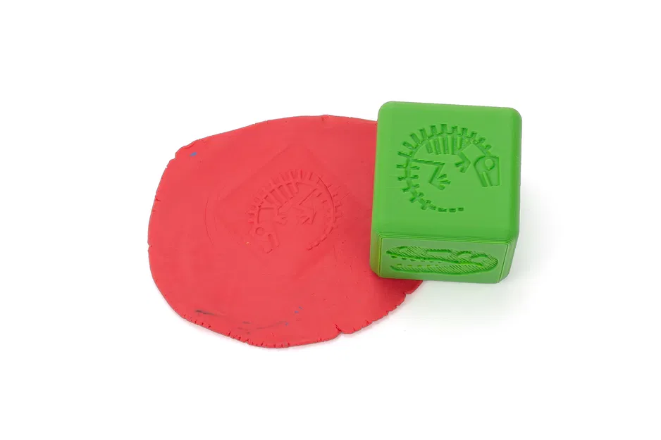 Khối đóng dấu cho bé chơi vận động giác quan với hình ảnh - Image 3