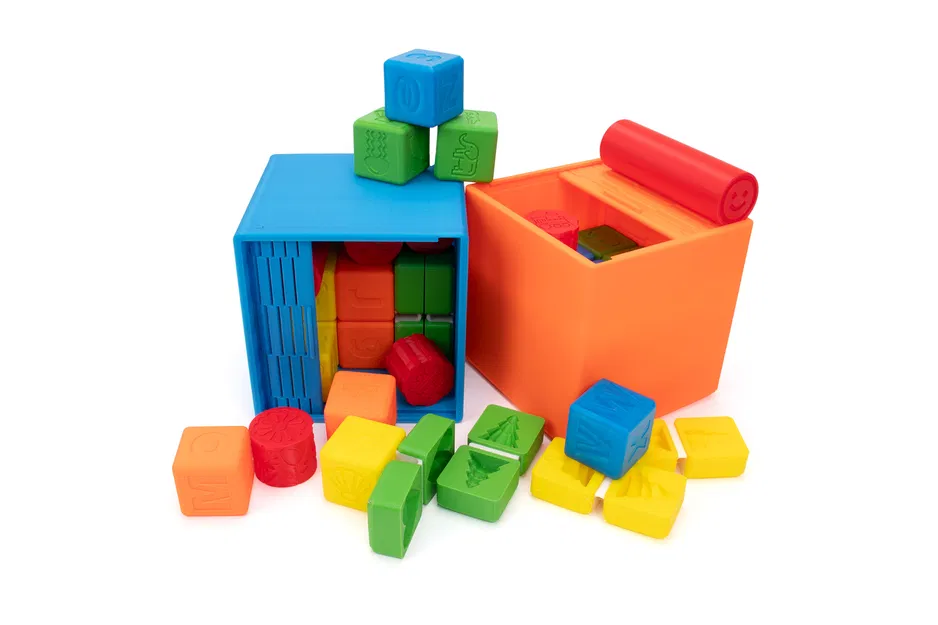 Khối đóng dấu cho bé chơi vận động giác quan với hình ảnh - Image 4