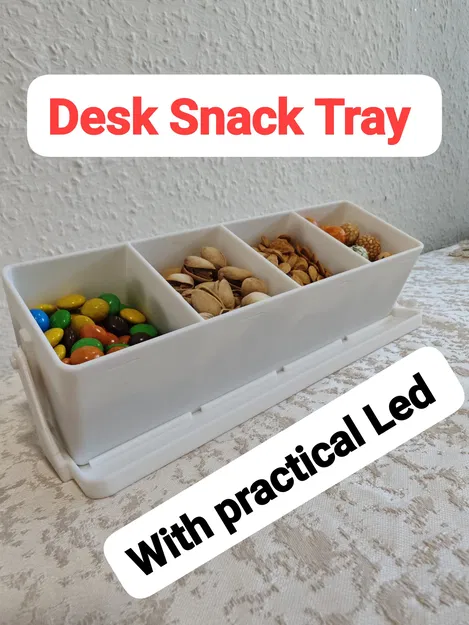 Khay Đựng Snack Cho Bàn Làm Việc và PC - Image 3