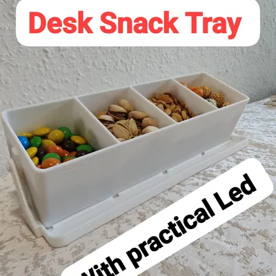 Khay Đựng Snack Cho Bàn Làm Việc và PC