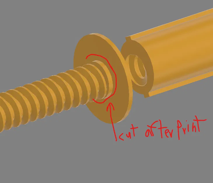 Bộ truyền động tuyến tính in 3D toàn bộ Motor JGY - Image 6