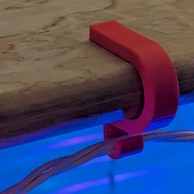 Kẹp đèn kệ - một hoặc hai dây