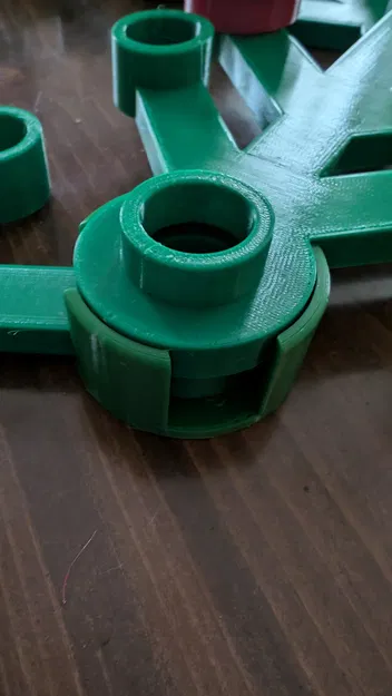 Khuôn jig 2 mặt lego hình vòng nguyệt quế - Image 1