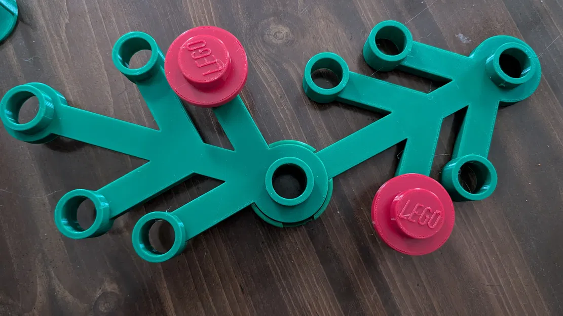 Khuôn jig 2 mặt lego hình vòng nguyệt quế - Image 5