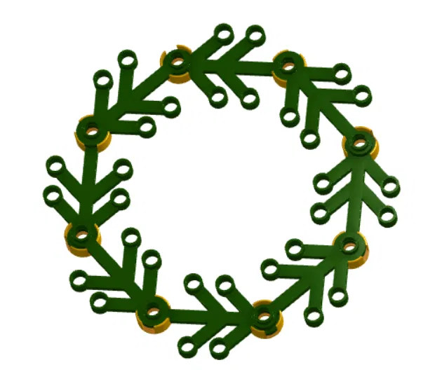 Khuôn Căn Chỉnh Vòng Nguyệt Quế Lego 2 Mặt - Image 4