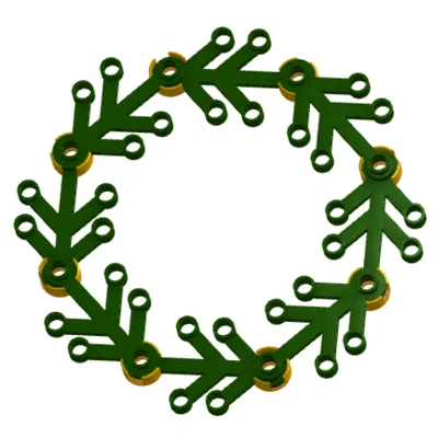 Khuôn Căn Chỉnh Vòng Nguyệt Quế Lego 2 Mặt