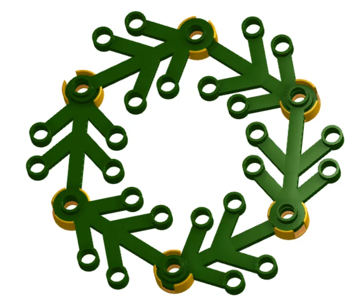 Khuôn Căn Chỉnh Vòng Nguyệt Quế Lego 2 Mặt - Image 5